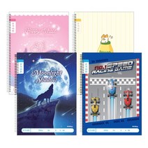 초등학생 10칸공책 공책 종합장 8칸 공책 10칸 공책 남아 10칸 공책 여아 쓰기노트, 남아랜덤, 3