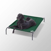 Coolaroo 반려동물 쿨링 메시 시원한 여름 침대 브런즈윅 그린 라지, Extra Large