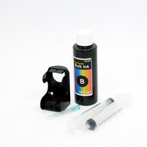 삼성 SCX-1450 SCX-1455 INK-M75 INK-C75 하이잉크 리필키트, 블랙충전세트, 1개
