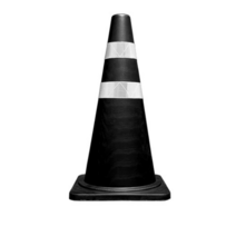 동광세이프티 라바콘 고무형 검정색 DK-510, 4개