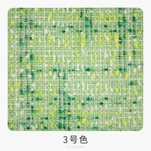 여성트위드자켓 봄 원피스 코디 트위드 자켓 50x145cm 핑크 격자 원사 염색 꼰 트위드 원단 여성용 가을