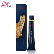 웰라 콜레스톤 퍼펙트 플러스 염색약 80g 브라이트 브라운 라인 / 기본 산화제 포함 / KP+, BB 골드 8/37