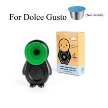네스프레소 앰프용 홀더 dolce gusto 커피 캡슐 보관 재사용 가능한 커피 필터 패드 브래킷 탬퍼 포드 랙 포함, 1-돌체 구스토를 위해