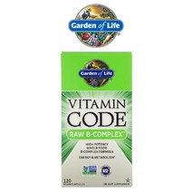 Garden of Life 무가공 비타민B 컴플렉스 120캡슐