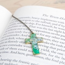 에브리데이쇼핑BooKiss 십자가 책갈피 반 고흐 장미화병 독서책갈피 디자인책갈피 디자인북마크 책갈피 십자가북클립+dpqmflepdl, 상품대박, 상품대박