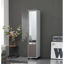 바퀴이동식 원룸 자취녀 거울문옷장 장롱 신혼부부, 단일사이즈