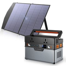 ALLPOWERS 태양열 발전기 666WH 186200mAh 태양열 휴대용 발전소 18V100W 접이식 SolarPanel MC-4 Anderson 캠핑 용