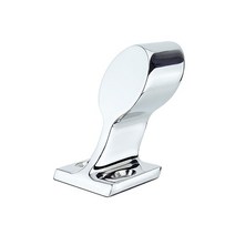 스테인레스 스틸 난간 피팅 방수 광택 레일 브래킷 바다 보트 요트 그랩 핸들 지원 22mm 튜브, 02 End