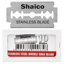 SHAICO 세이코 면도 양면날 DE-101 10개입