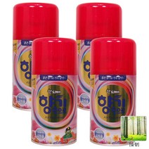 산도깨비 향기속으로 리필용 방향제 숲향, 290ml, 4개