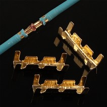 소켓 커넥터 50pcs100pcs 453 u 자형 터미널 탭 콜드 인서트 커넥터 0.3-1.5mm2 콜드 터미널 소형 치아 근막 터미널 플러그인, 100개