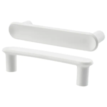 이케아 구바르프 손잡이 2P 화이트 116x21x27mm