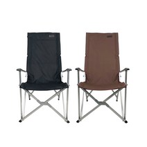 버팔로 릴렉스 체어 L 브라운 블랙 캠핑 체어 의자