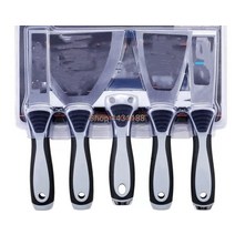 퍼티판 빠데판 알루미늄퍼티판 퍼티 나이프 스크레이퍼 스테인레스 스틸 블레이드 플라스틱 손잡이, 한개옵션0