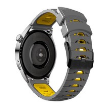 suunto 3 FITNESS 9 5 PEAK 순토 부드러운 투톤 실리콘 손목대 20mm 22mm 빠른 릴리스 시계줄, #7