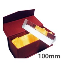 무지개빛 빛굴절 100mm 삼각기둥 프리즘 광학 과학적사고 색관찰 흡수 반사 교육기관