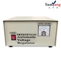 삼양AVR 자동전압조정기 1KVA 단상 단권 220V-220V