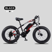 전기 20인치 21단 산악 고탄소강 전기자동차 하이파워 350w 로드 자전거, 블랙 36v 13ah 350w, 이십 일