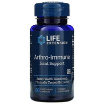 Life Extension Arthro-Immune Joint Support 베지 캡슐 60정, One Color, One Size