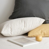 [포홈] 린넨100% 무지시리즈 베개커버 - 3color, 상세 설명 참조