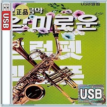 힐링 감성 감미로운 트럼펫 색소폰 연주곡 동숙의노래 황포돛대 애모 USB 앨범 노래칩 86곡