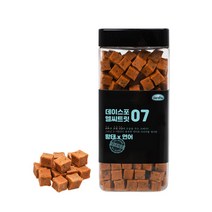 데이스포 헬시 트릿 07 강아지 피부 건강 영양제 져키 간식 연어 황태 600g X 2개, 1개