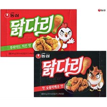 농심 닭다리 후라이드치킨맛 핫숯불바베큐 10개 과자, 후라이드 치킨맛, 본상품선택