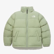 노스페이스 키즈 뉴 퍼피 자켓 그린 NJ3NP51U 아동공용 베이직 눕시 경량 패딩 파카 유아 초등 겨울 점퍼