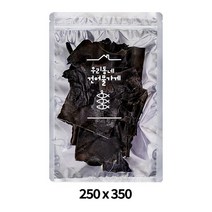 오징어 쥐포 마른안주 건어물 소분포장 알루미늄 증착봉투 우리동네건어물가게(지퍼형/PP) 250x350 100매
