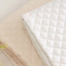 순면누빔지 데일리 프리미엄 워싱광목 20수 2color 원단 패브릭, 화이트