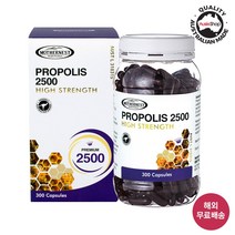 [유통기한임박] 마더네스트 호주직구 프로폴리스 2500mg 300정 (66% 할인) 플라보노이드, 1, 300