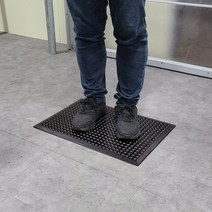 피로방지매트 산업용매트 블랙 40x60 피로예방매트, 1개