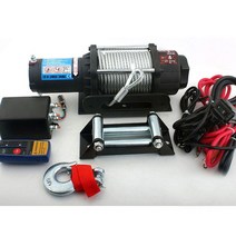 야토 12V 차량용윈치 W1.4Ton DC (전동 트레일러 윈치) [W1C6690]