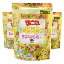 [퀴클리몰] 국내산 냉동 볶음밥용 야채믹스 380g x 3개, 1개