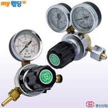 Renown 국산 산소 LPG 조정기 레귤레이터 프로판 가스 조절기 감압기, ①MS-303（LPG）, 1개