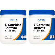 L-카르니틴 타르트레이트 250g 2병, 2개, 단품, 단품