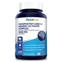 NusaPure 누사퓨어 포스파티딜세린 1000mg 2개, 단품, 단품
