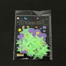 스티커 야광별스티커 6종_8374965, 별 24P