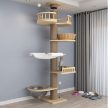 고양이 캣타워 스크래쳐 캣폴 캣워크 대형 링트리, 패키지 5
