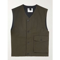 MARGARET HOWELL Recycled Cotton-Gabardine Gilet