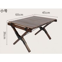 캠 접이식 테이블 핑용품 풀셋트 2인용 4인용 6인용 야외 접이식 휴대용 식탁 피크닉 가족여행, 블랙:60*45*36cm