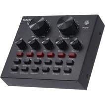 V8 휴대폰 컴퓨터 PC 오디오 방송용 사운드카드 블루투스 마이크 라이브의 USB 외장사운드카드 DSP 칩 12 사운드 이펙트 K 곡 녹음 보이스 채팅용
