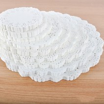 생일파티 선물포장 도일리페이퍼원형(11.4cm)100매, 상세페이지 참조, 상세페이지 참조
