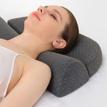 C자목 베개 일자목 수건 배개 거북목 숙면 메모리폼