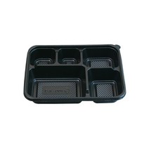 [오케이포장]5칸도시락용기200개세트 5칸도시락 일회용도시락 돈까스용기 돈까스도시락