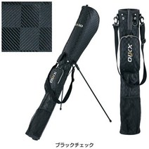 던롭 젝시오 골프 스탠드 백 클럽 케이스 GGB-X129C, 블랙체크