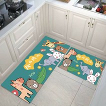 미드센추리 방바닥매트 비정형 러그 주방 매트 얇은 긴 스트립 영역 러그 복도 쇼핑몰 카펫 가정용 현관