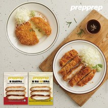 프렙프렙 튀겨나온 통등심 돈까스 3팩+통등심 치즈 돈까스 3팩, 없음