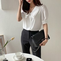 아이슈즈이중카라블라우스 1056752
