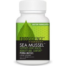 푸드사이언스 초록입홍합 1000mg 180캡슐 / FoodScience Sea Green Lipped Mussel 180 Capsules